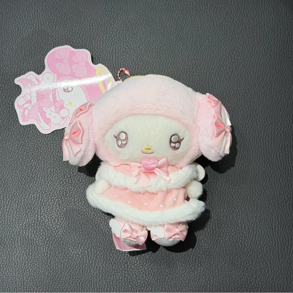 Sanrio X Shobido Angel and Devil Series,My Melody Plush /keychain